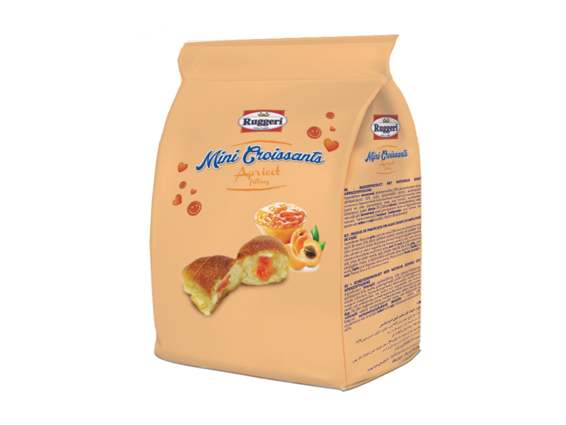 mini croissant apricot